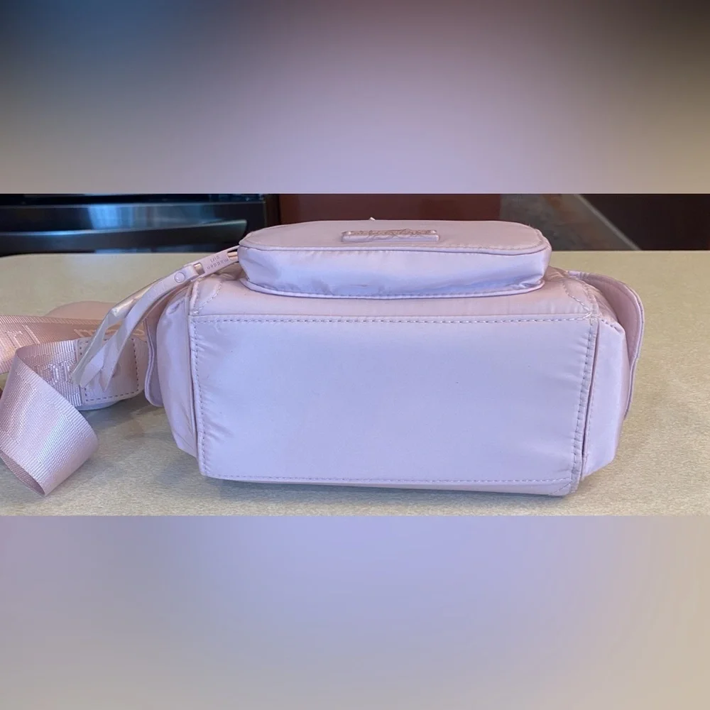 MADDEN GIRL Mauve Mini Tote w/Adjustable Guitar Strap, NWT